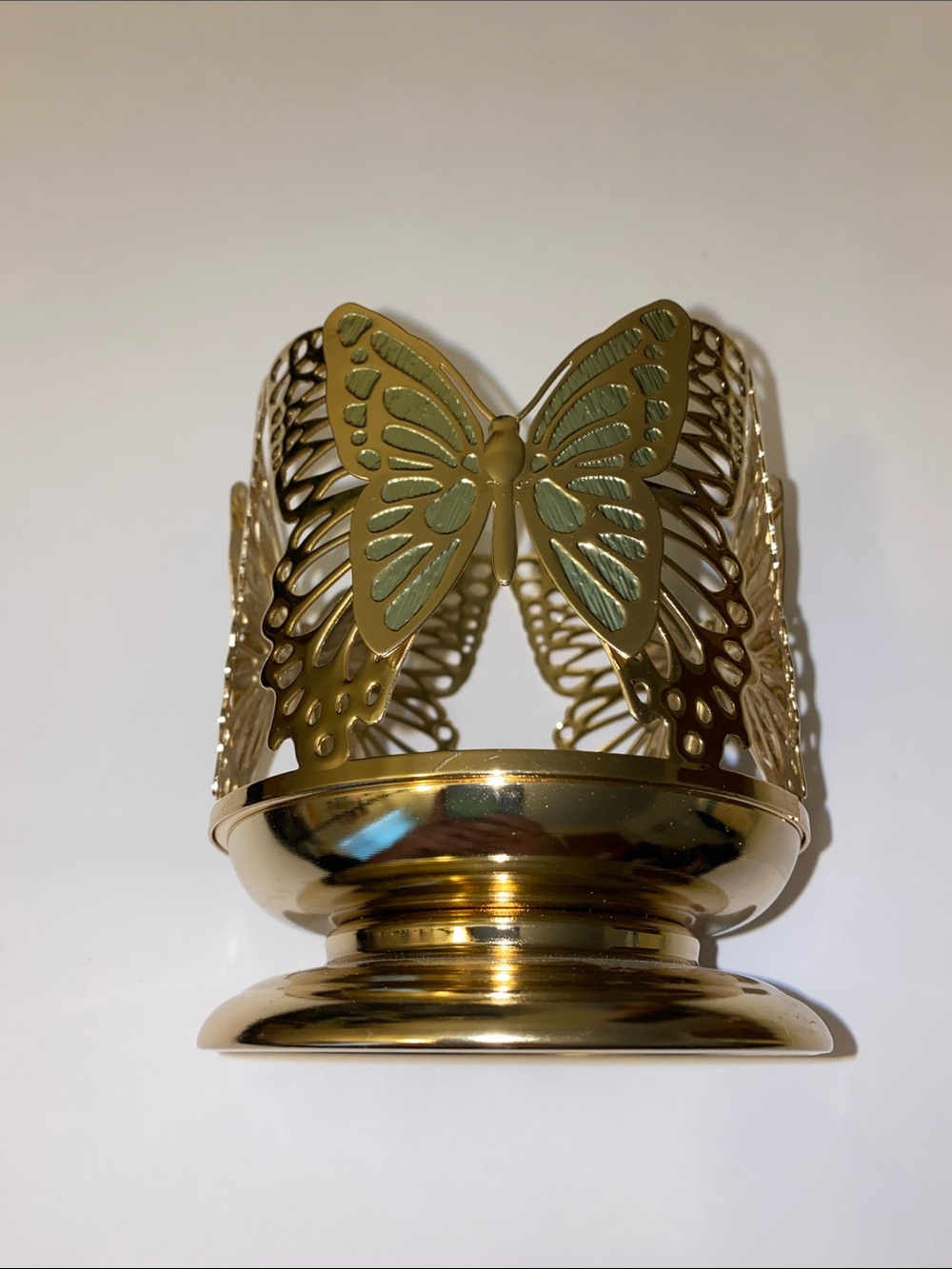 Bath & Body Works Butterfly Candle Holder